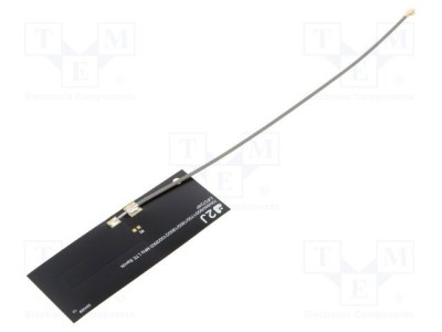 Antenă 2J Antennas 2G/3G/4G GSM/LTE 2,7dBi prin lipire 70,4x26,4x0,3mm foto