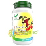 Vitamina C 1000mg cu Macese si Acerola (Aroma de Portocala) 60cpr