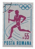 Romania (493) - Flacara olimpica prin Romania, 1972, obliterata