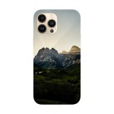 Husa compatibila cu Apple iPhone 14 Plus model Mountain Sunset, Silicon, TPU, Viceversa