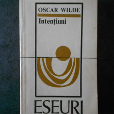 OSCAR WILDE - INTENTIUNI