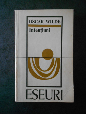 OSCAR WILDE - INTENTIUNI foto