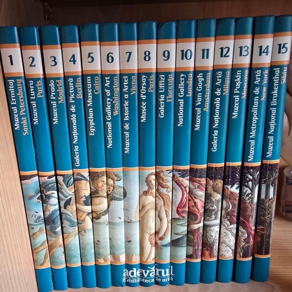 Colectia Marile Muzee ale Lumii - Adevarul (completa - 15 volume)