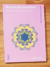 Manual de consiliere de Richard Nelson-Jones Psihologie- Psihoterapie