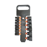 Set 13 chei tubulare de impact 10-32mm, 38mm, patrat 1/2 inch Cr-Mo Breckner Germany