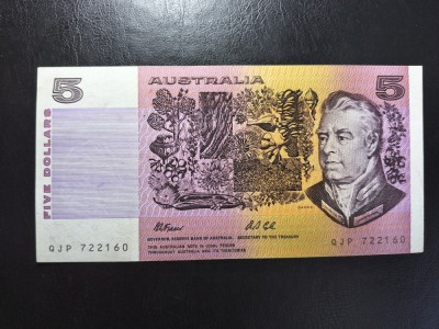 AUSTRALIA 5 DOLARI SUPERBĂ foto