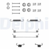 Set accesorii sabot de frana Citroen Xsara, Zx; Peugeot 306; Renault 11, 19 I, 19 I Chamade, 19 II, 19 II Chamade, 21, 9, Clio I, Rapid, OE 430852