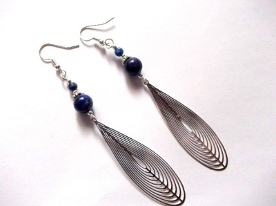 cercei lapis lazuli 46993 foto