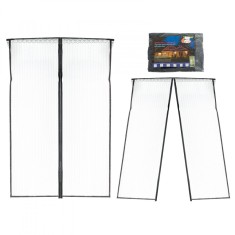 Plasa de tantari magnetica pentru usa, dimensiune 160 x 230 cm foto