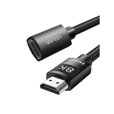 Cablu video prelungitor Ugreen HD151, HDMI(T) la HDMI(M), rezolutie 8K foto