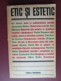 Etic si estetic- Ion Ianosi, Alexandru Boboc