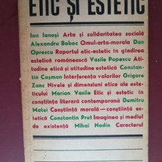 Etic si estetic- Ion Ianosi, Alexandru Boboc