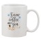 Cana alba personalizata &#039;Snow, coffee and you&#039;, INOVATIX&reg;. 330ml