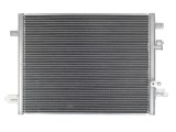 Condensator AC Renault Kangoo 20, Zoe 20; motor 1.3 TCe, 1.5 dci, EV, dimensiuni [mm]: 544x405x20, iesire / intrare 15,4mm; 921007736R; SRLine,