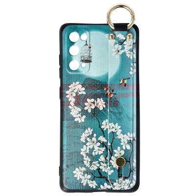 Toc TPU Crossbody Design Samsung Galaxy S20 FE Flowers foto