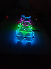 Ochelari led party foto