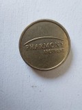 Jeton vintage de bronz, Pharmony Apotheke, Frechener MARK