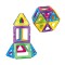 Joc educativ Caramizi colorate, 24 piese magnetice, plastic, 3 ani+