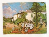 RF185 - Carte Postala - Theodor Aman. Petrecere, necirculata 1973