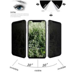 Folie de protectie Privacy Anty-Spy, tempered glass 9H, pentru iPhone XR