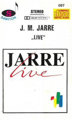 Casetă audio Jean Michel Jarre - Live foto