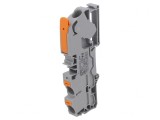 Conector &Icirc;mbinare Șine 0,5-16mm2 Gri Push-In, Wago