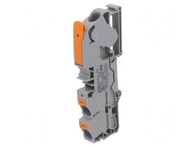 Conector &amp;Icirc;mbinare Șine 0,5-16mm2 Gri Push-In foto