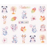 Tatuaj Unghii LUXORISE Fall Muse, BN-1687