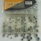 Set piulite cu autoblocare diverse marimi M4-M12, 146 buc