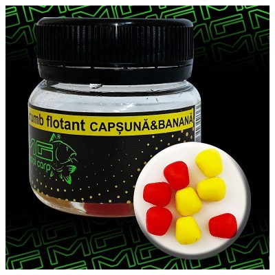 Porumb Flotant MG Special Carp Capsuna Banana 8 Boabe foto
