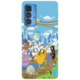 Husa compatibila cu Motorola Moto G50 model Jake&amp;#039;s happiness, Silicon, TPU, Viceversa, Transparent, Carcasa