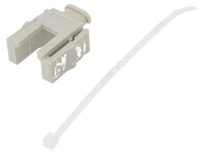 Conector HAN RJ45 tată modul policarbonat drept foto