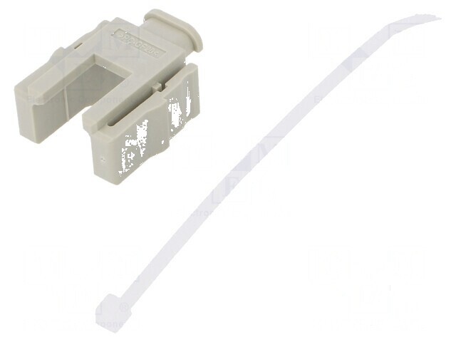 Conector HAN RJ45 tată modul policarbonat drept