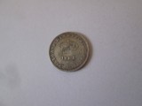 Portugalia 50 Reis 1861 argint 917 regele Pedro V