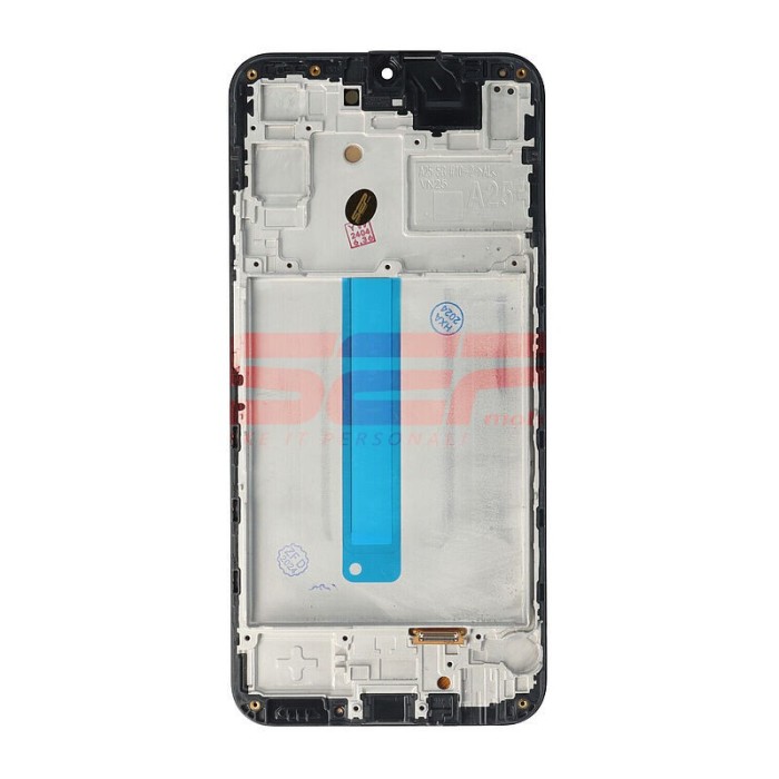LCD+Touchscreen cu Rama Samsung Galaxy A25 5G / A256 BLACK OLED Dimensiune redusa