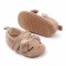Pantofiori maro pentru fetite - Pisicuta (Marime Disponibila: 9-12 luni