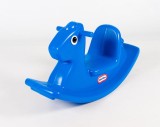 Little Tikes Balansoar Calut Albastru 1-3 Ani, Leagan Interior/Exterior, Jucarie Copii Sigura si Distractiva