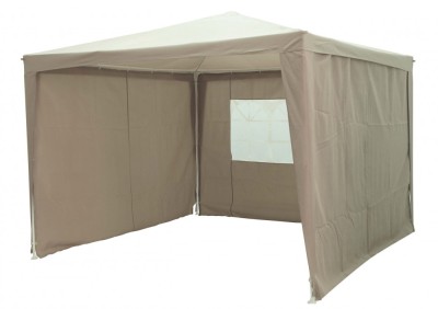 Pavilion gadina Bloma Jarvis, bej taupe, 3 x 3 m foto
