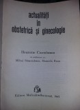 Carte medicina,ACTUALITATI IN OBSTETRICA SI GINECOLOGIE,HENRIETTE CIORTOLOMAN,TG