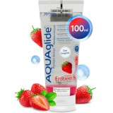 Lubrifiant AQUAglide Aroma Capsuni, 100 ml# (DB)