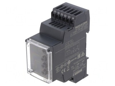 Releu Monitorizare Tensiune 24-240V AC/DC RM35UA12MW foto