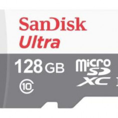 Card de memorie SanDisk Ultra microSDXC, 128 GB, Clasa 10