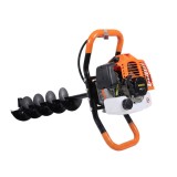 Cumpara ieftin Motoburghiu pamant foreza 52cc 6CP + burghiu 150 mm WAINER EA2