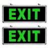 Indicator Luminos EXIT cu LED si Acumulator 36x14x3cm 2Fete MNR3925