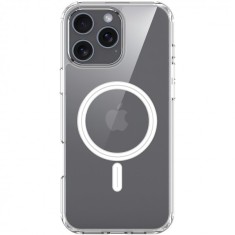 Husa MagSafe pentru Apple iPhone 16 Pro Max, DUX DUCIS, Clin, Transparenta foto
