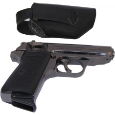 Bricheta Pistol Walther PPK Calibru 7.65mm, Negru, Scara 1 la 1 foto