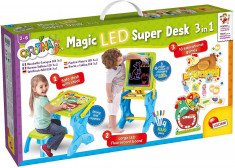 Masuta de activitati 3 in 1 cu LED PlayLearn Toys foto