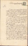 460S Numirea oficială a lui Teodor Pop ca funcționar comitatens, semnată olograf de fișpanul comitatului Bihor, contele Tisza Lajos, 1867, Oradea
