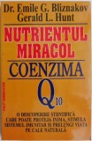 Nutrientul miracol Coenzima Q10 &ndash; Emile G. Bliznakov, Gerald L. Hunt (coperta verde)