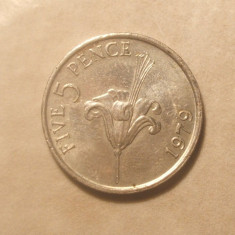 GUERNSEY 5 PENCE 1979